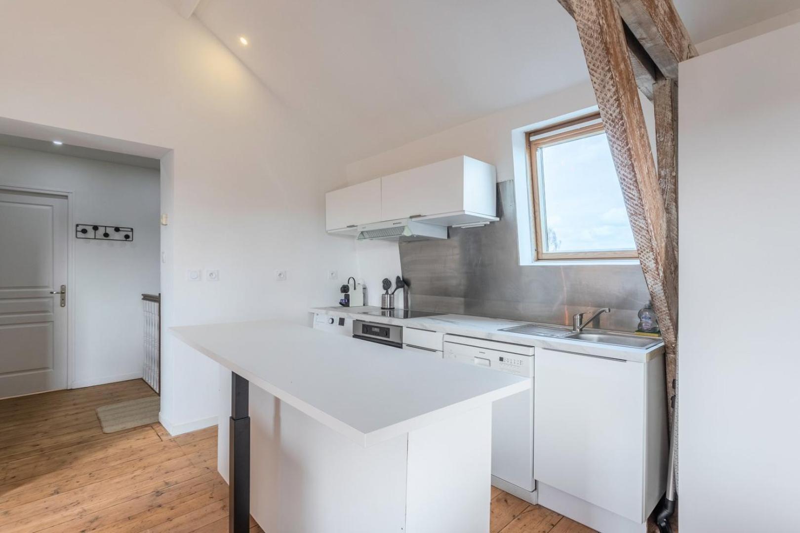 Charming 2-Bedroom Apartment At Croise Laroche Marcq-en-Baroeul Esterno foto