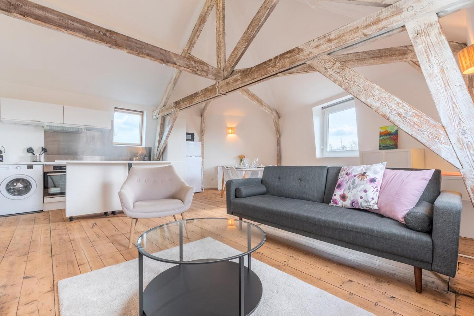 Charming 2-Bedroom Apartment At Croise Laroche Marcq-en-Baroeul Esterno foto